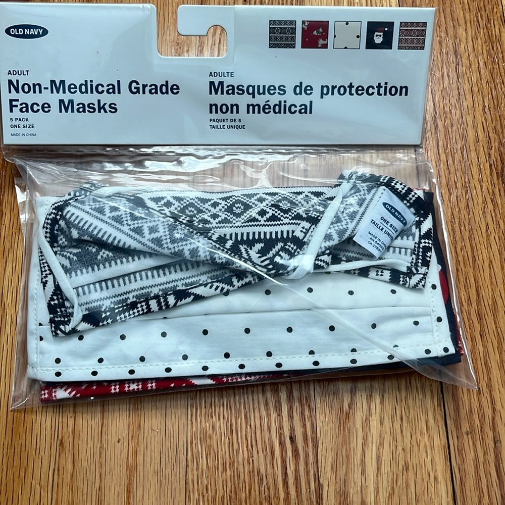 Old navy Non medical grade face masks